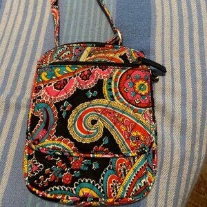 NWOT Vera Bradley Multicolored Paisley Small Crossbody